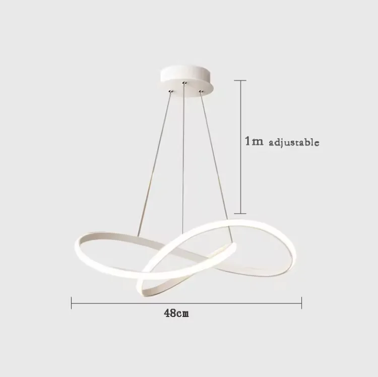 Modern LED Suspended Pendant Lights - Image 4