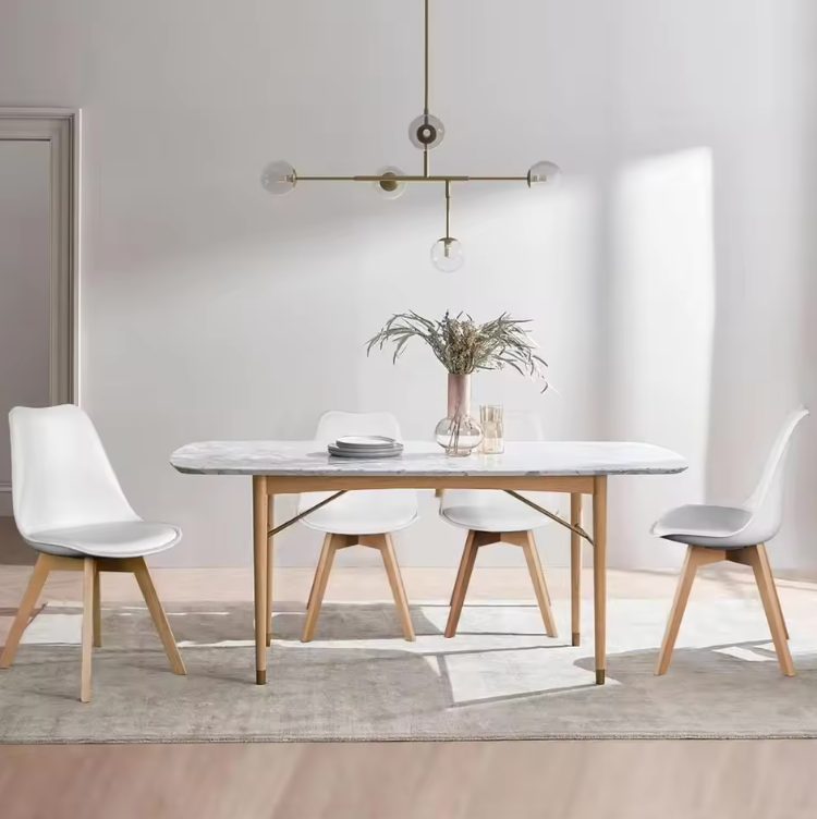 Modern Wooden Dining Chair - Image 2