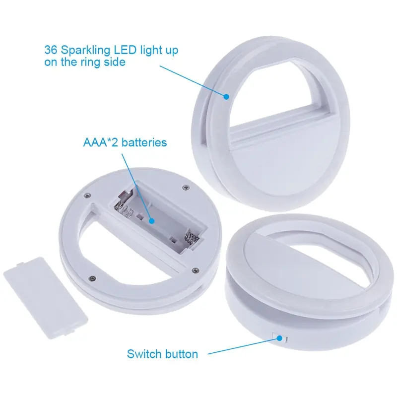 36 LED Lamps Selfie Light Ring for Smartphone - Image 3
