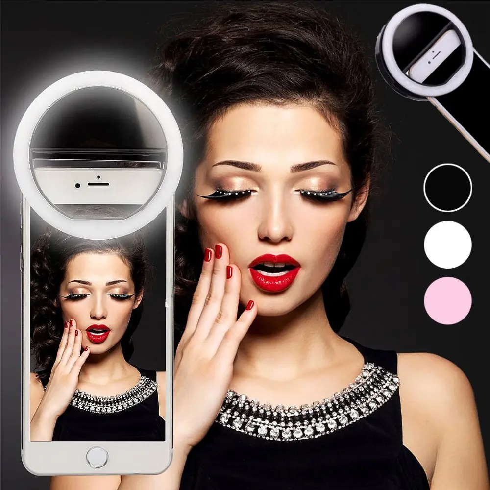 36 LED Lamps Selfie Light Ring for Smartphone