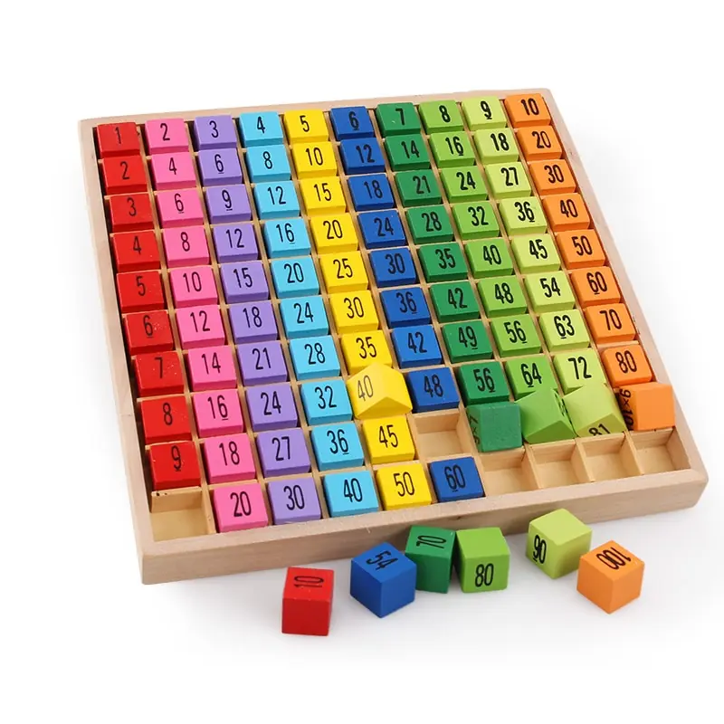 Wooden Arithmetic Table for Children - Image 3