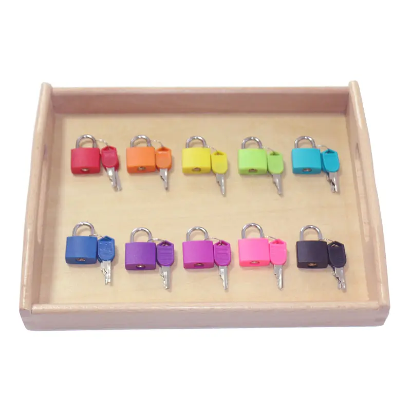 Alternative view of Kid's Locks Montessori Toy