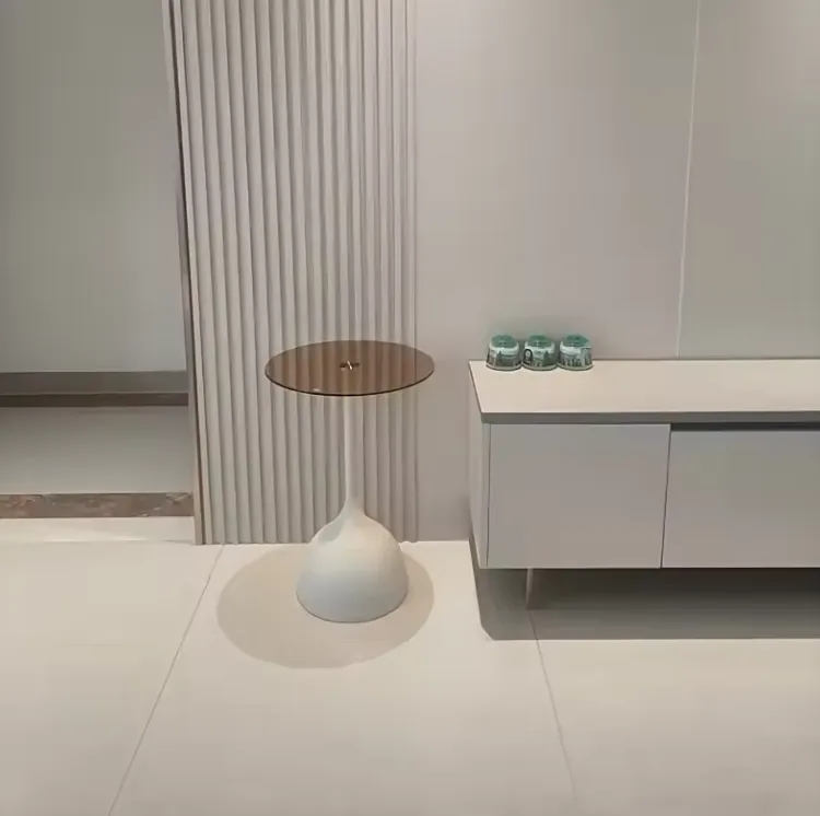 Modern Round Side Table - Image 3