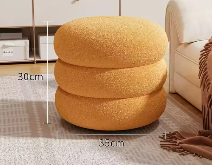 Round Ottoman Stool - Image 5