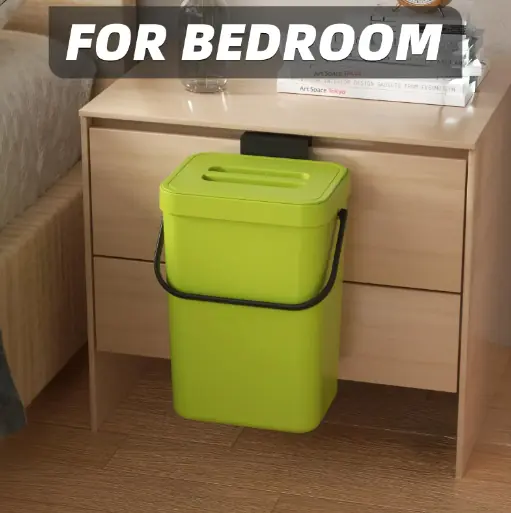 Space saving bathroom or kitchen waste bin - Image 6