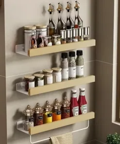 Wall-Mounted Spice Rack