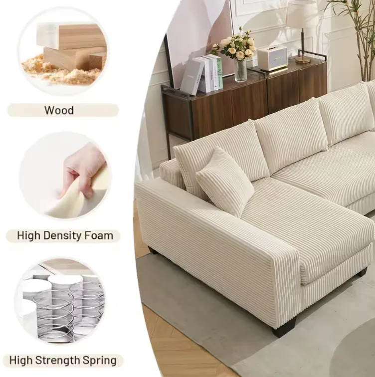 Convertible Pull-Out Sofa Bed - Image 3