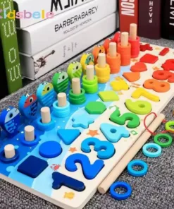 Montessori Wooden Learning Board