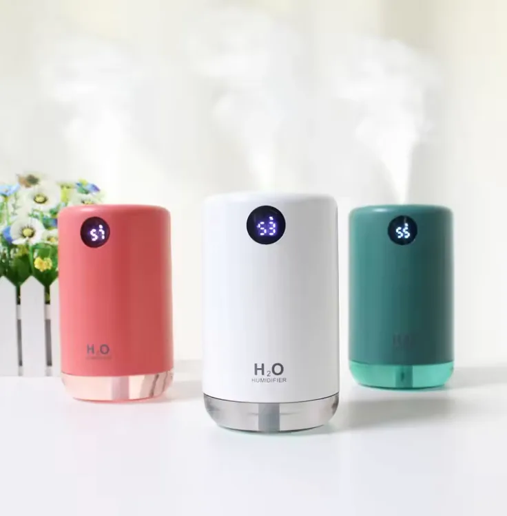 Alternative view of Portable Ultrasonic Humidifier and Diffuser
