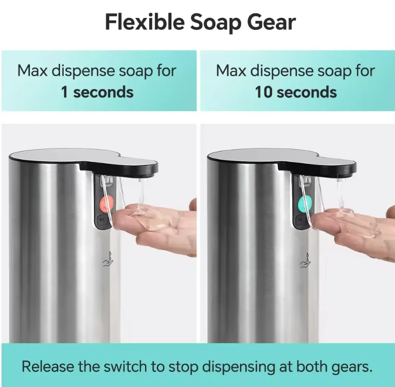 Stainless Steel Soap Dispenser - Image 3