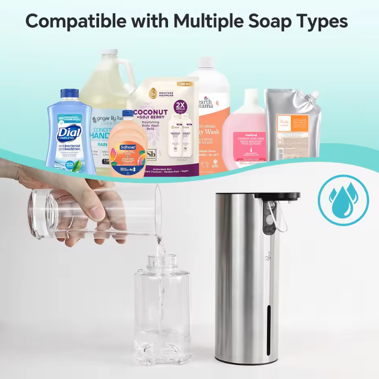Stainless Steel Soap Dispenser - Image 4