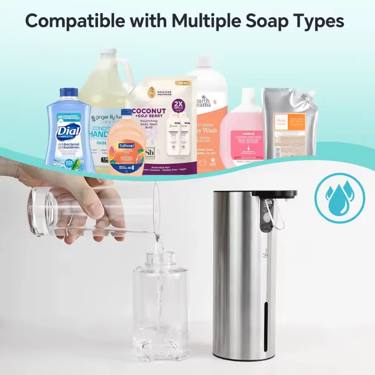 Stainless Steel Soap Dispenser - Image 4