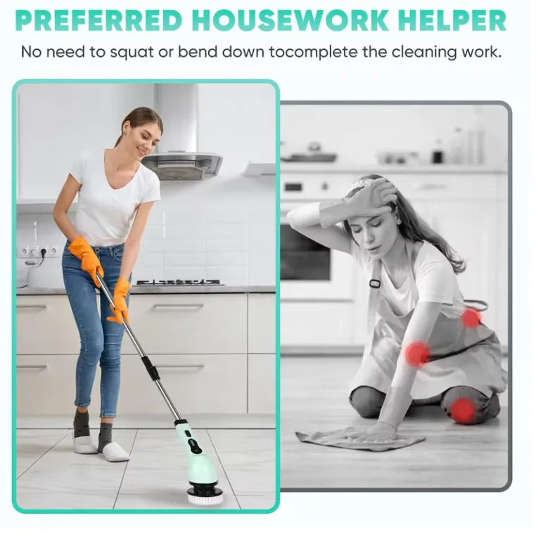 Alternative view of 9-in-1 Electric Cleaning Brush