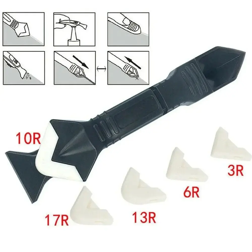 Alternative view of Silicone Scraper Squeegee Glue Remover